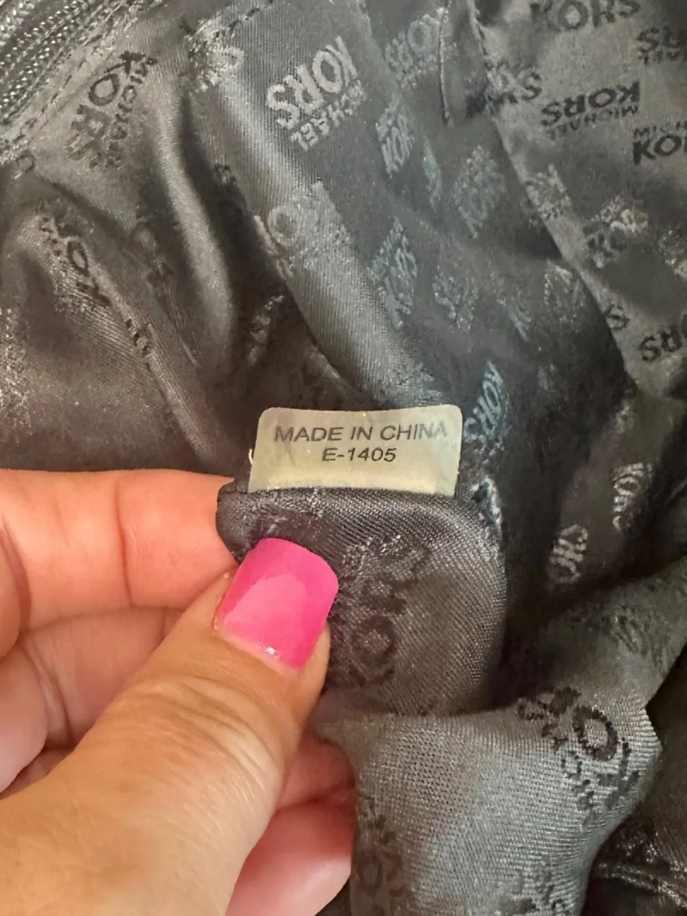 Michael Kors Black Patent Leather Jet Set Tote Bag